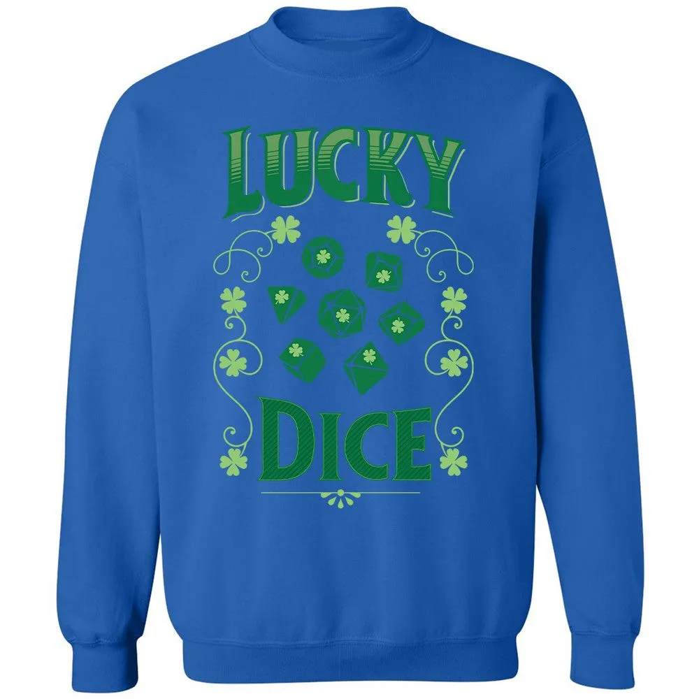 Lucky Dice Classic Unisex Sweatshirt - Royal - 9