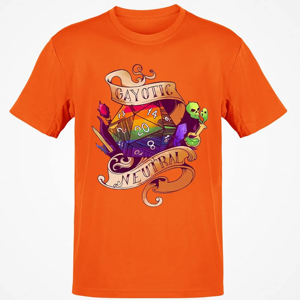 Gayotic Neutral Classic Unisex T-Shirt - Orange - 8