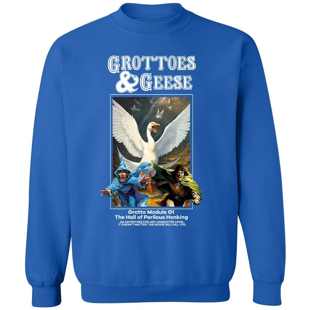 Grottoes & Geese Classic Unisex Sweatshirt - Royal - 9