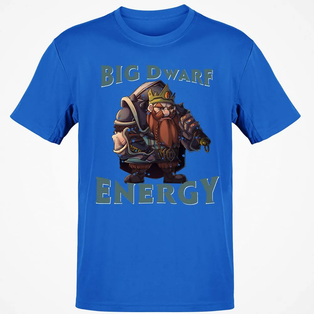Big Dwarf Energy Classic Unisex T-Shirt - Royal - 11