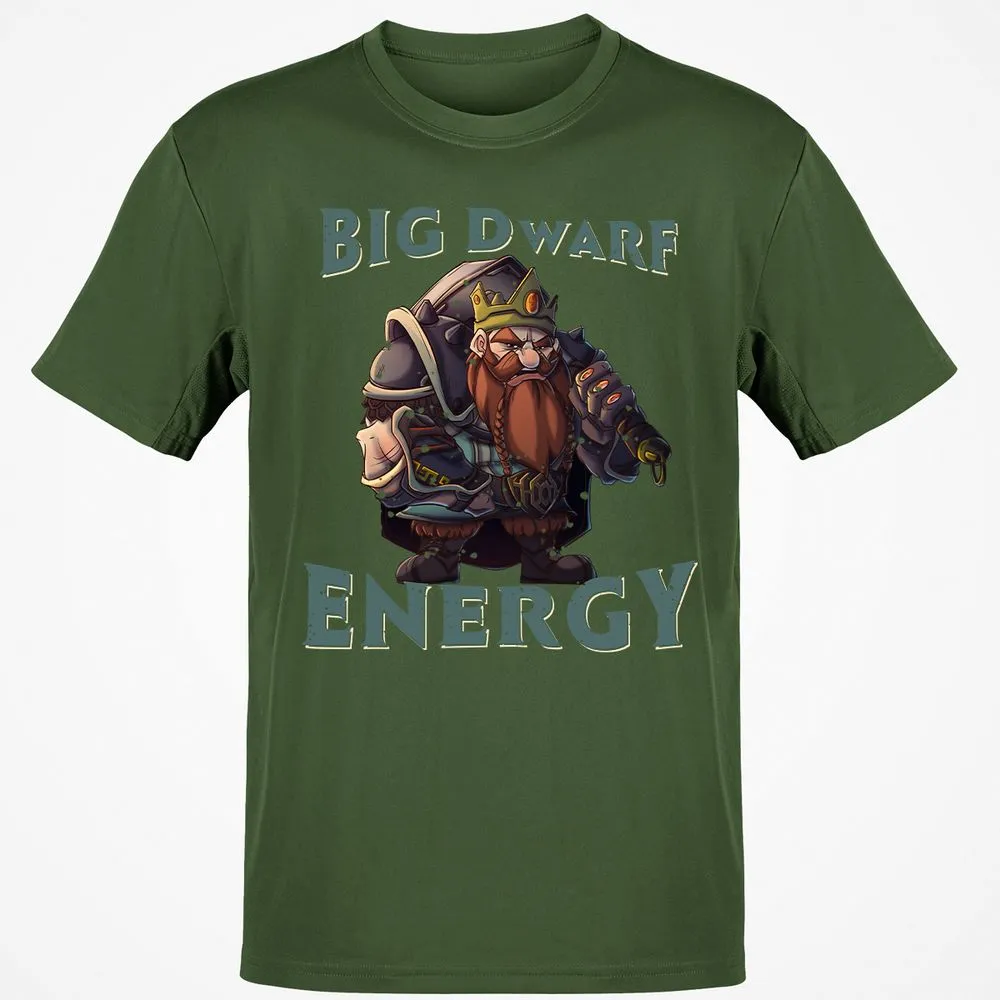 Big Dwarf Energy Classic Unisex T-Shirt - Military Green - 6
