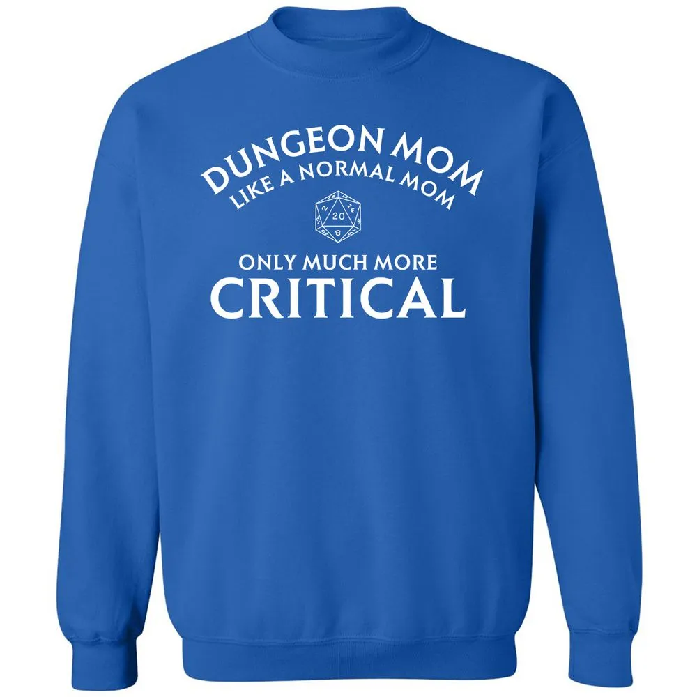 Dungeon Mom Normal Mom Classic Unisex Sweatshirt - Royal - 9
