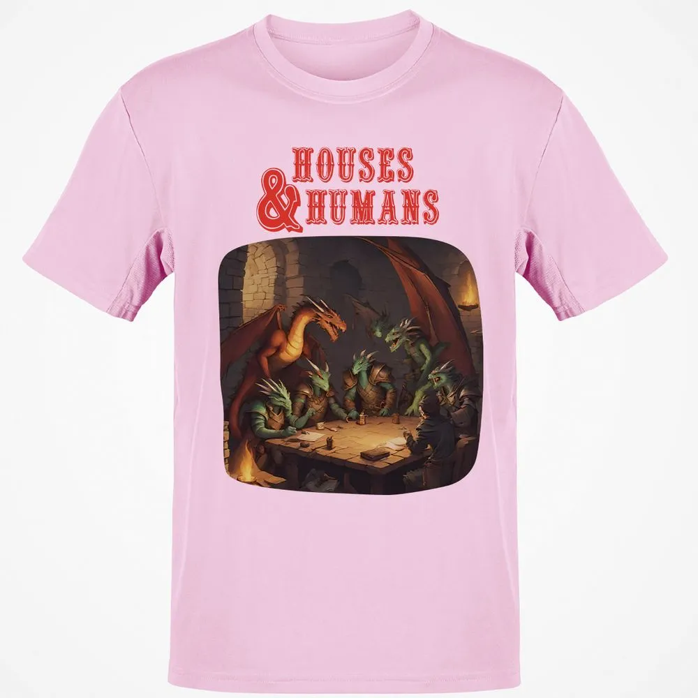 Houses And Humans Classic Unisex T-Shirt - Light Pink - 5