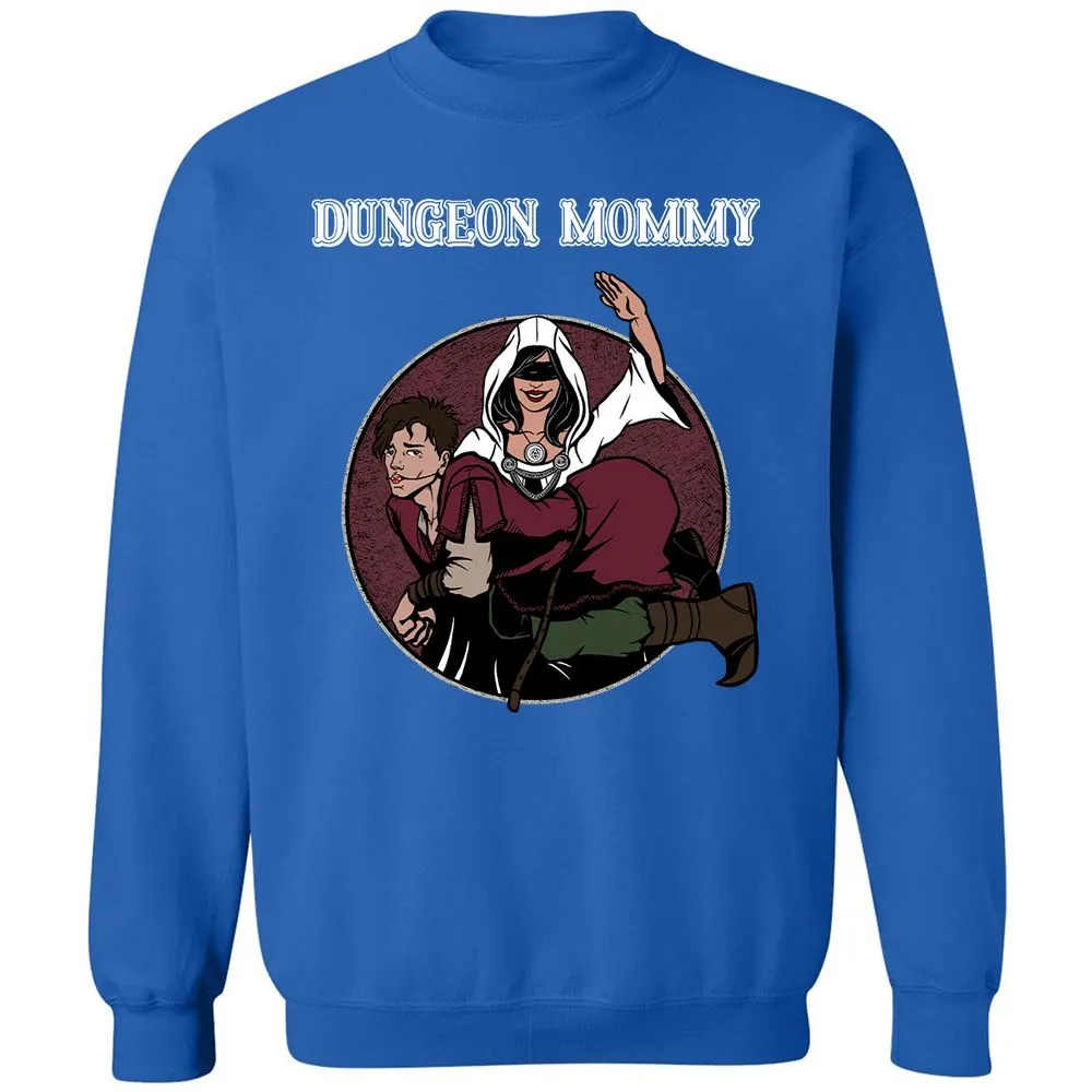 Dominant Dungeon Mommy Classic Unisex Sweatshirt - Royal - 9