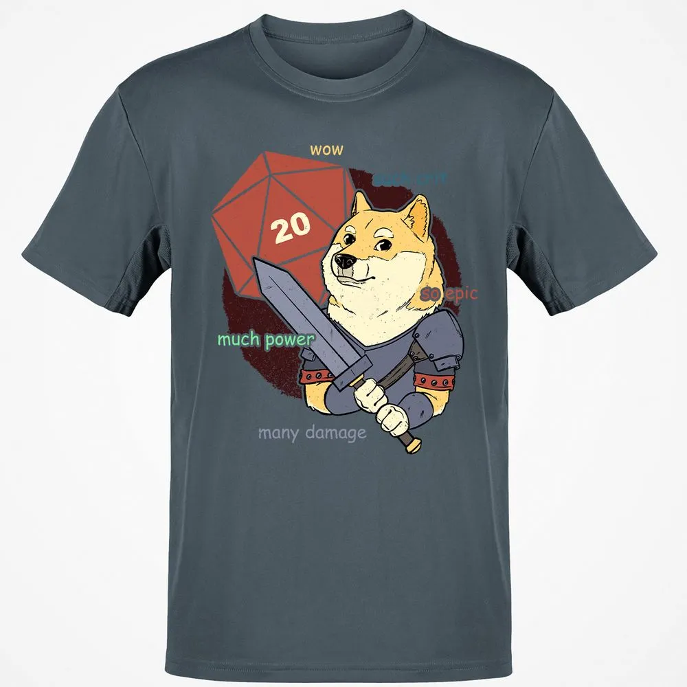 DnD Dogue Classic Unisex T-Shirt - Charcoal - 3