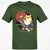 DnD Dogue Classic Unisex T-Shirt - Military Green - 6