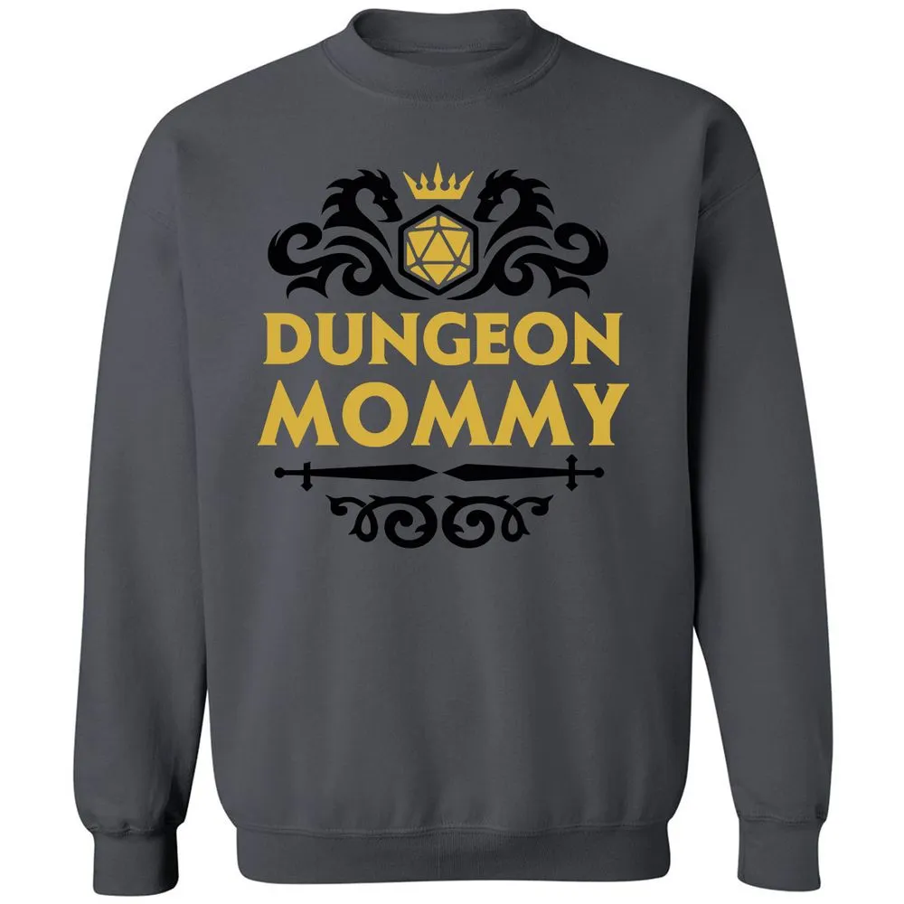 Dungeon Mommy Classic Unisex Sweatshirt - Charcoal - 7