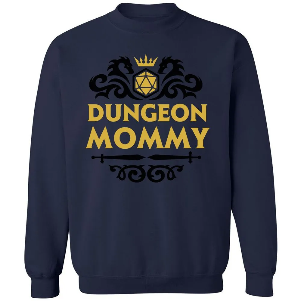 Dungeon Mommy Classic Unisex Sweatshirt - Navy - 8