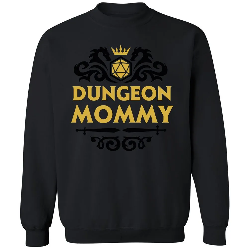 Dungeon Mommy Classic Unisex Sweatshirt - Black - 12