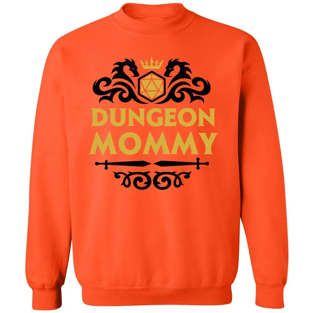 Dungeon Mommy Classic Unisex Sweatshirt - Orange - 10