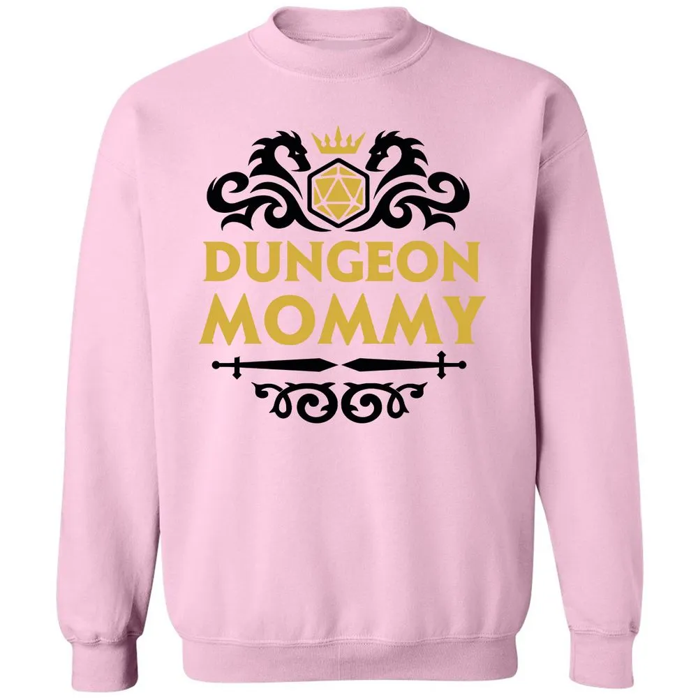 Dungeon Mommy Classic Unisex Sweatshirt - Light Pink - 3