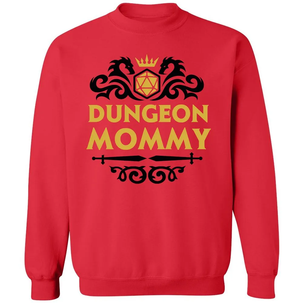 Dungeon Mommy Classic Unisex Sweatshirt - Red - 5