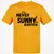 It's Never Sunny In Barovia Classic Unisex T-Shirt - Gold - 4