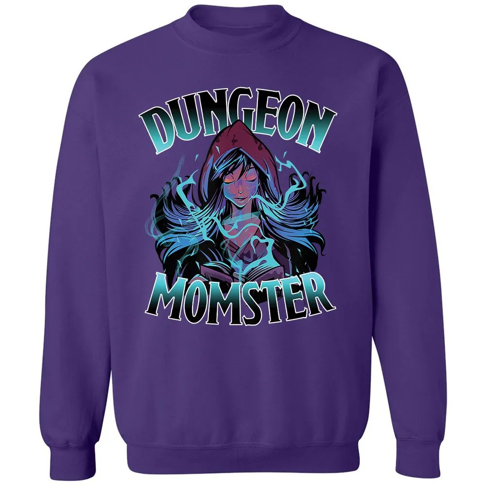Dungeon Momster Classic Unisex Sweatshirt - Purple - 6