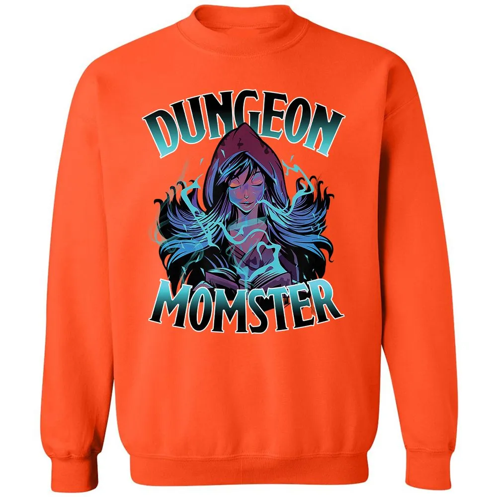 Dungeon Momster Classic Unisex Sweatshirt - Orange - 10
