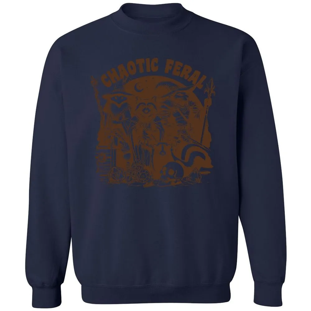 DND Inspired Raccoon Opossum Chaotic Feral - Navy - 8