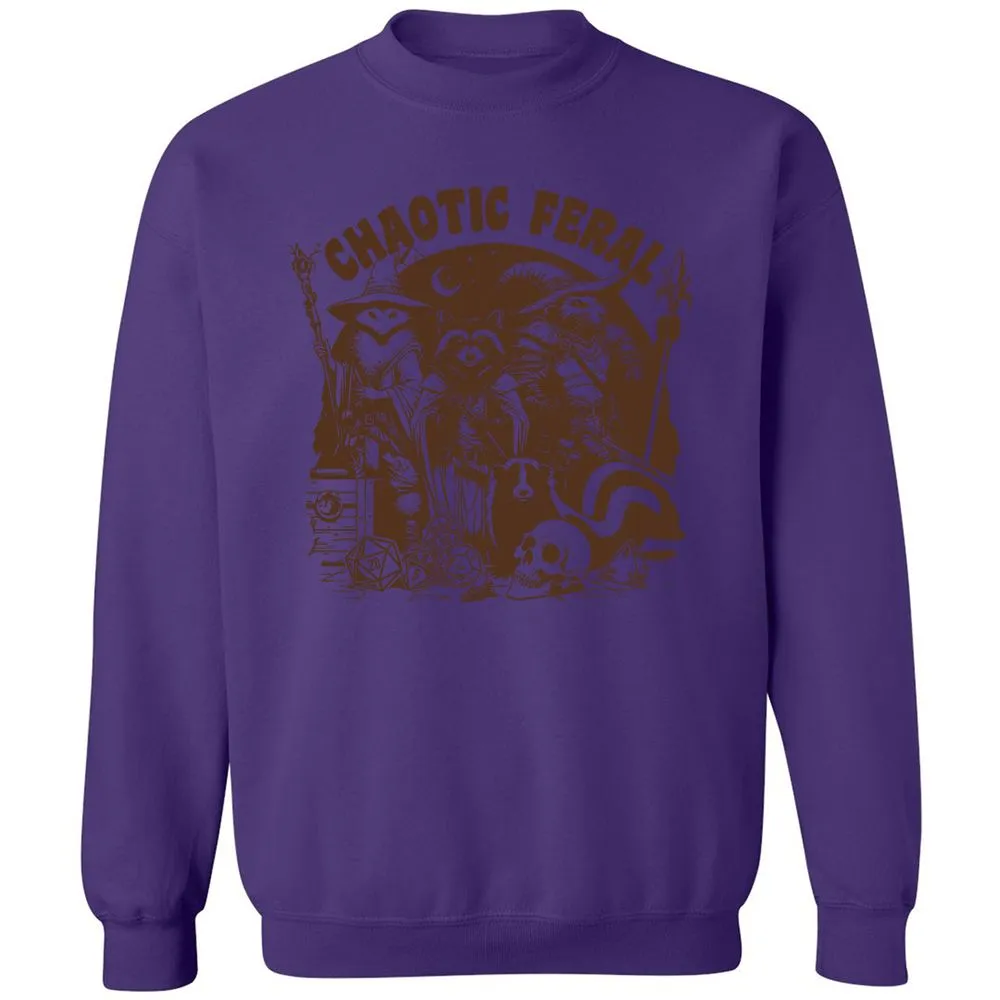 DND Inspired Raccoon Opossum Chaotic Feral - Purple - 6