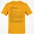 Graduate Stats Classic Unisex T-Shirt - Gold - 4