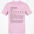 Graduate Stats Classic Unisex T-Shirt - Light Pink - 5