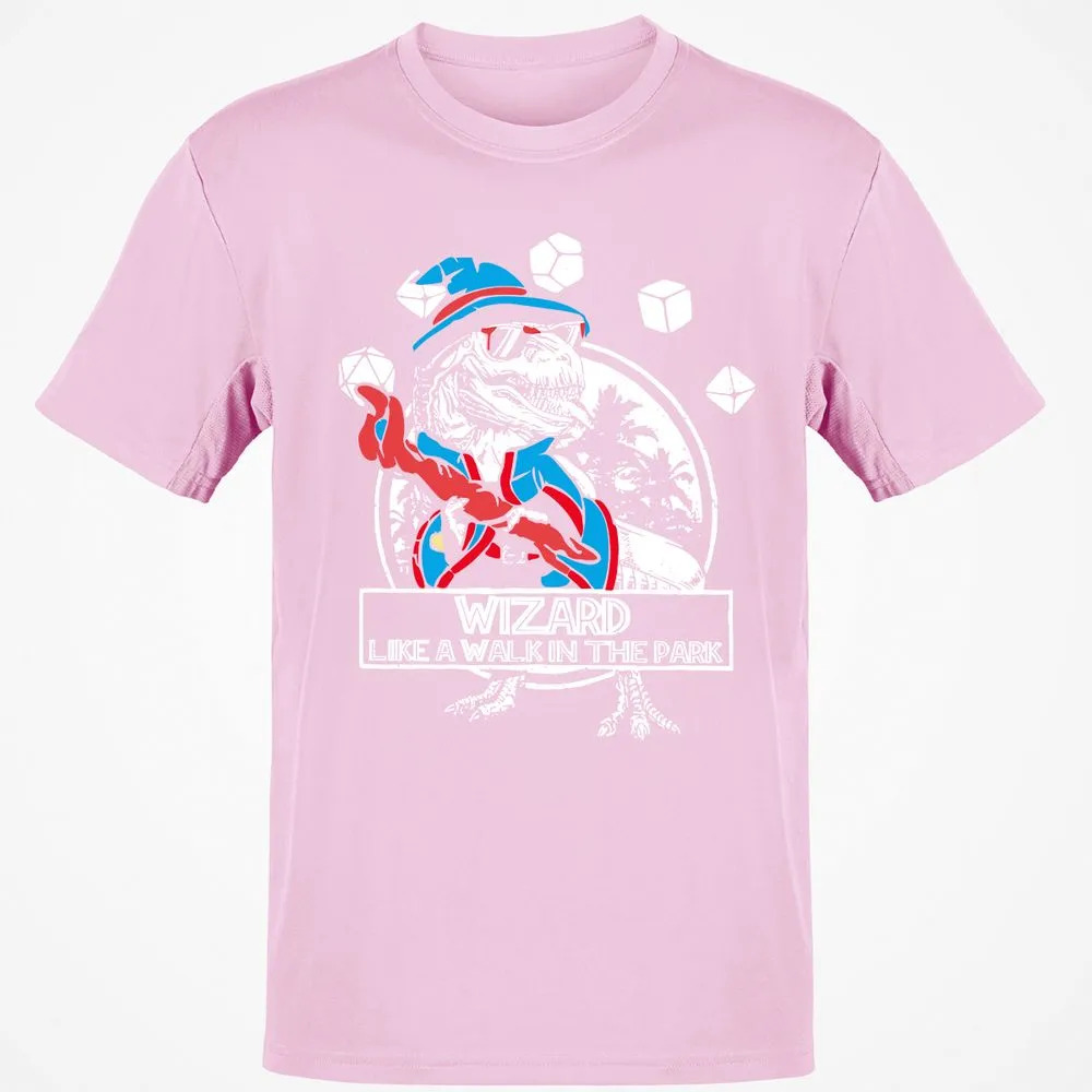Wizard Like The Walk In The Park Classic Unisex T-Shirt - Light Pink - 5