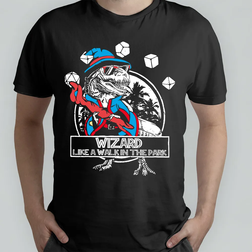 Wizard Like The Walk In The Park Classic Unisex T-Shirt - 1