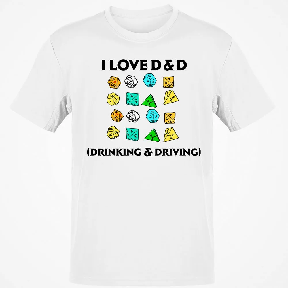 Drinking & Driving Classic Unisex T-Shirt - White - 1