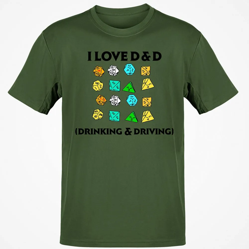 Drinking & Driving Classic Unisex T-Shirt - Military Green - 6