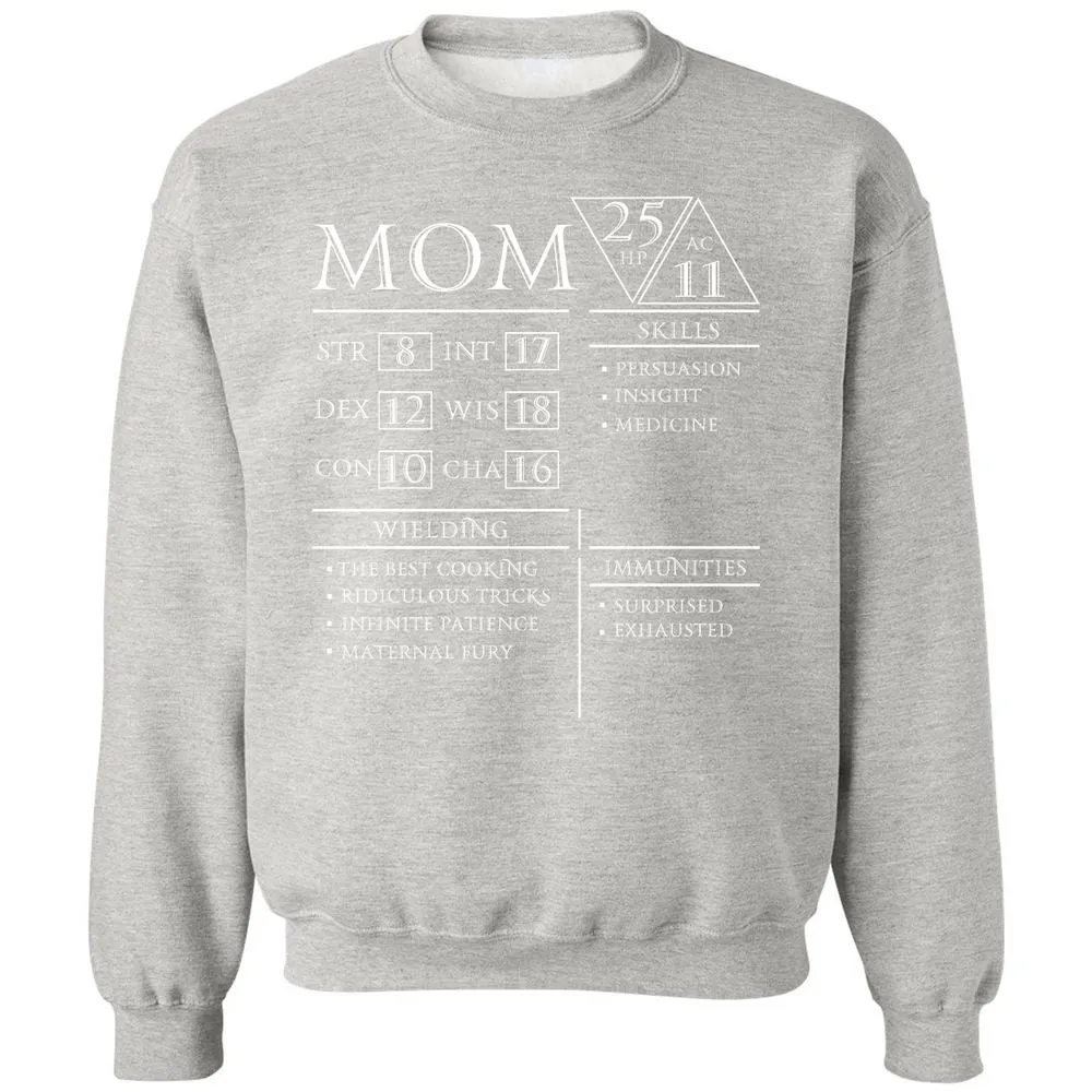 Mom Stats - Ash - 8