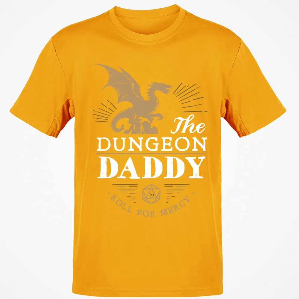 Dungeon Daddy Roll For Mercy Classic Unisex T-Shirt - Gold - 4