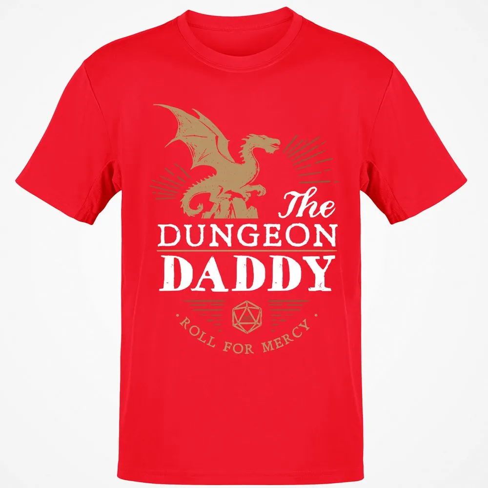 Dungeon Daddy Roll For Mercy Classic Unisex T-Shirt - Red - 10