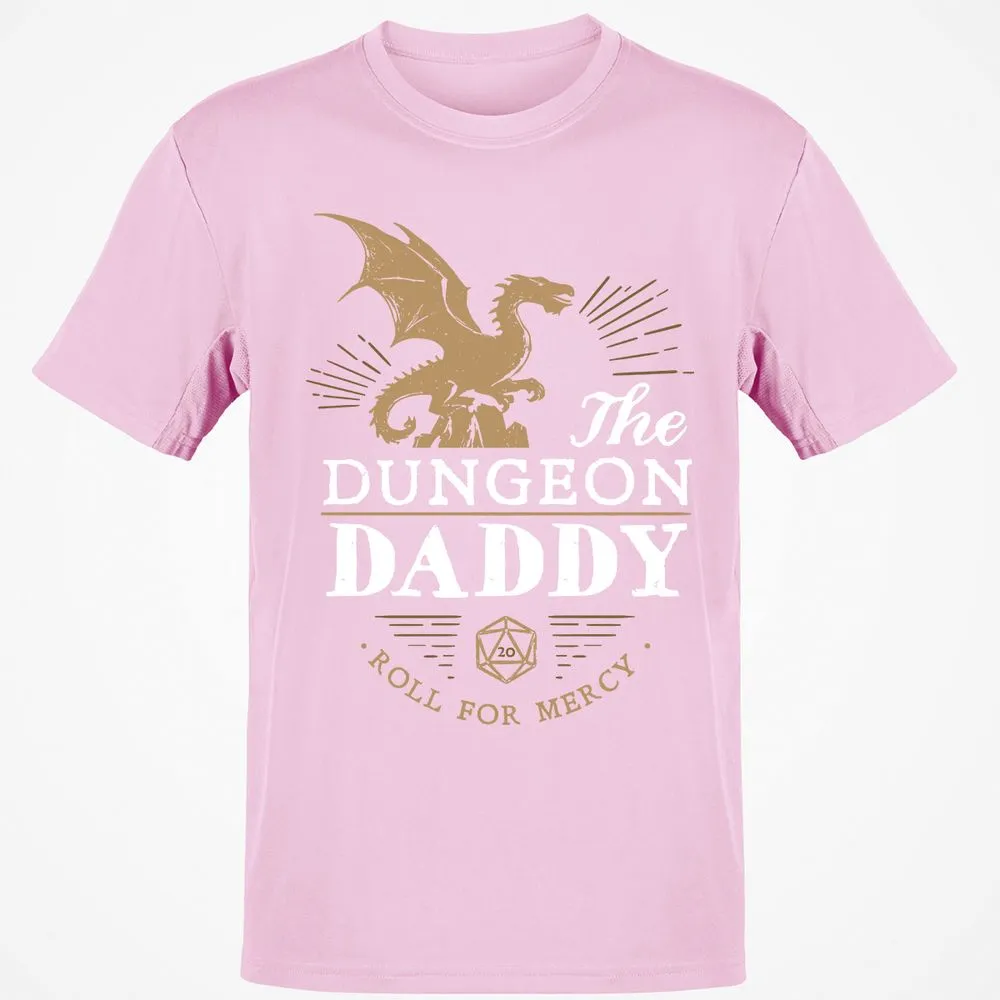 Dungeon Daddy Roll For Mercy Classic Unisex T-Shirt - Light Pink - 5