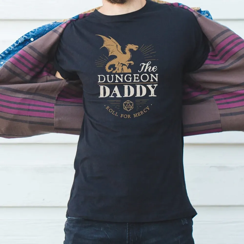 Dungeon Daddy Roll For Mercy Classic Unisex T-Shirt - 1