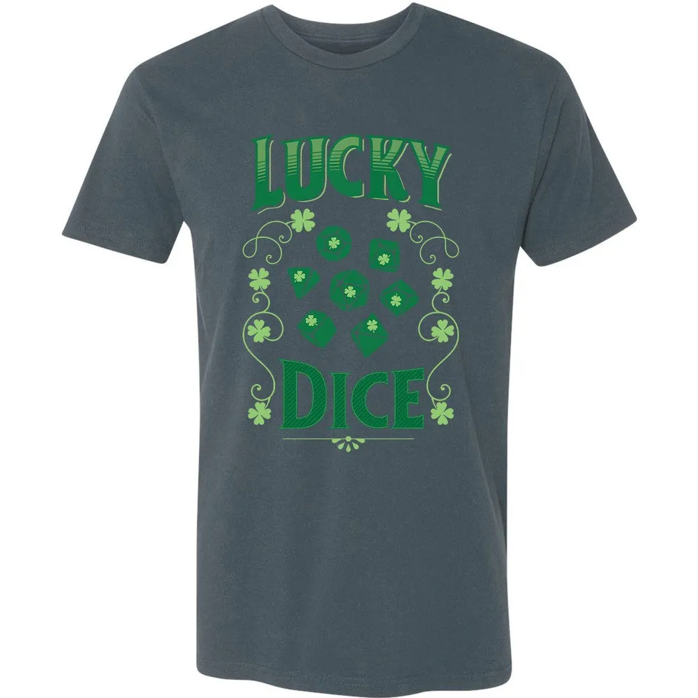 Lucky Dice Premium Unisex T-Shirt - Indigo - 15