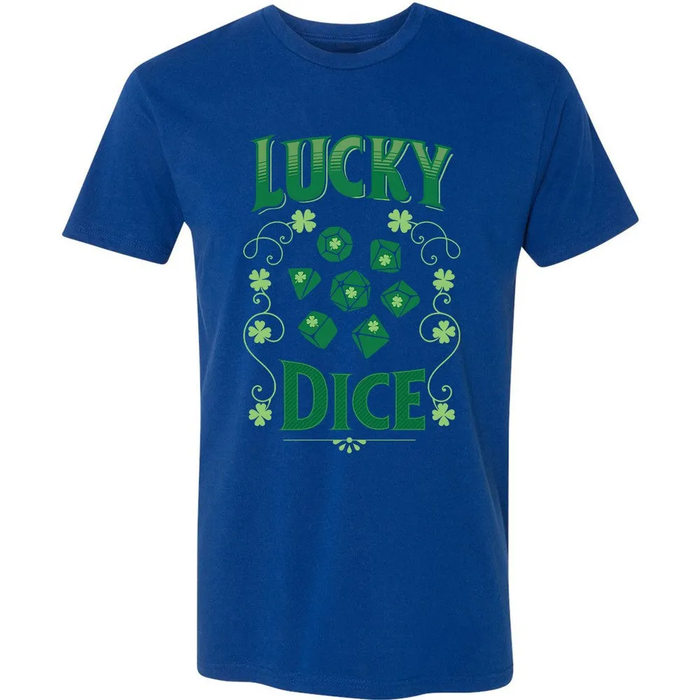 Lucky Dice Premium Unisex T-Shirt - Royal - 10