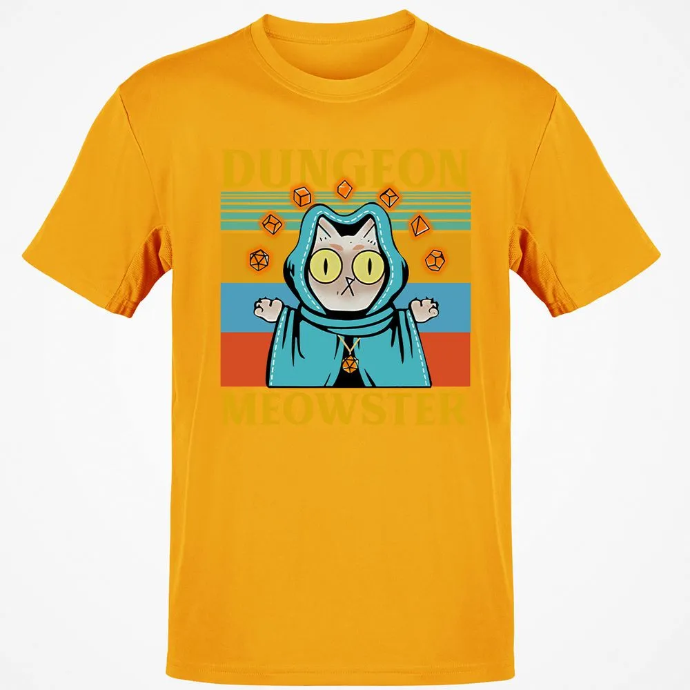 Dungeon Meowster Classic Unisex T-Shirt - Gold - 4