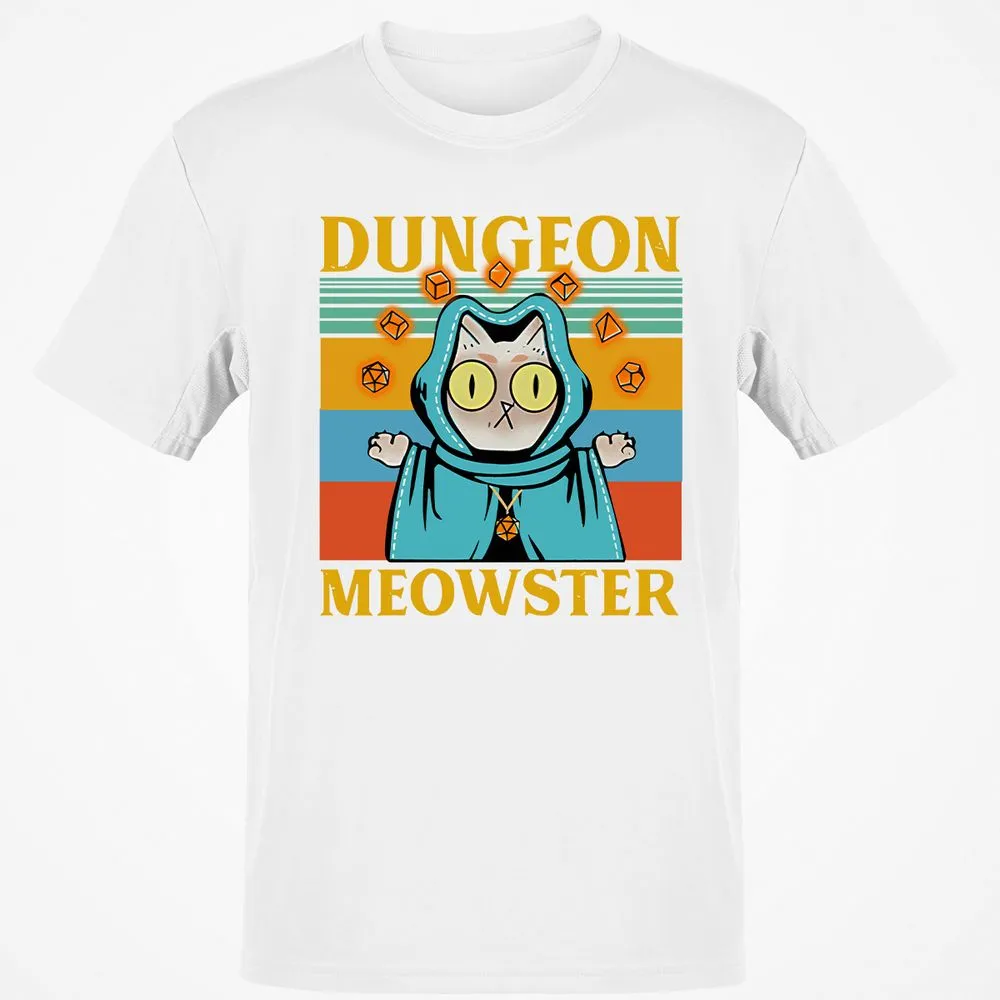 Dungeon Meowster Classic Unisex T-Shirt - White - 12