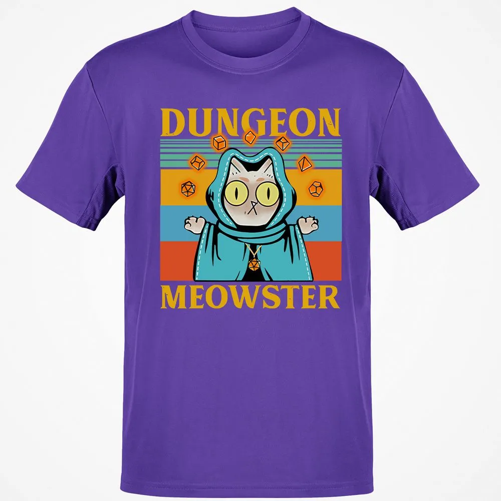 Dungeon Meowster Classic Unisex T-Shirt - Purple - 9