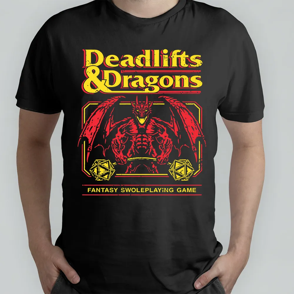 Deadlifts And Dragons Classic Unisex T-Shirt - 1