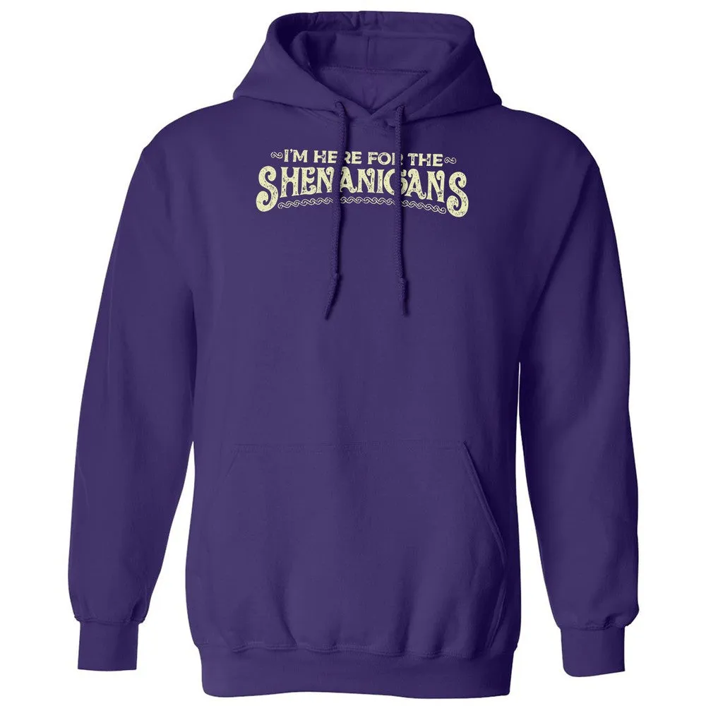 Here For The Shenanigans Classic Unisex Hoodie - Purple - 6