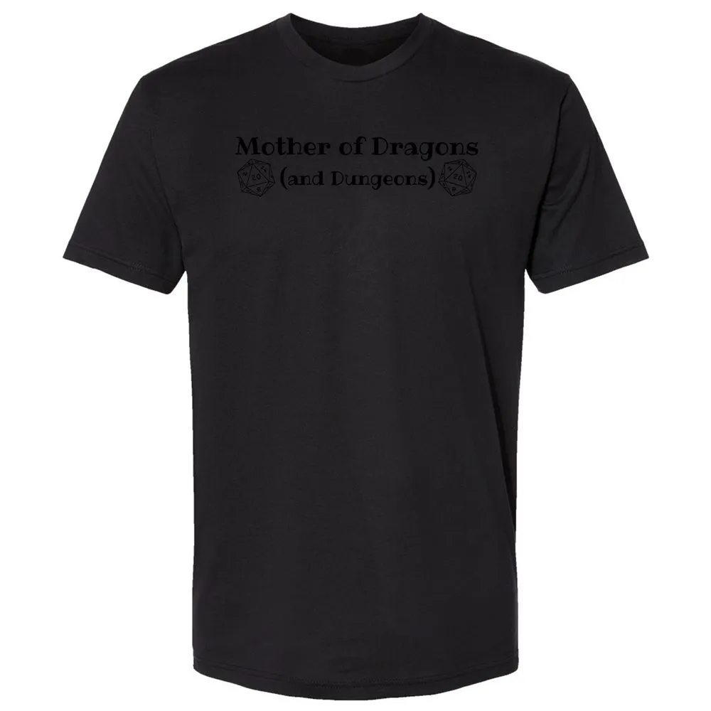 Mother Of Dragons Premium Unisex T-Shirt - Black - 16