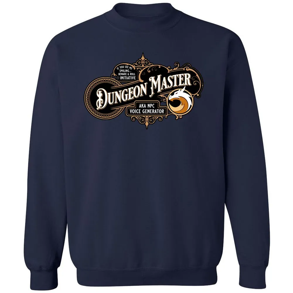 Dungeon Master Classic Unisex Sweatshirt - Navy - 2
