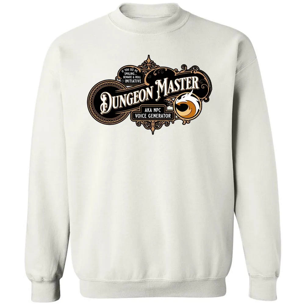Dungeon Master Classic Unisex Sweatshirt - White - 12