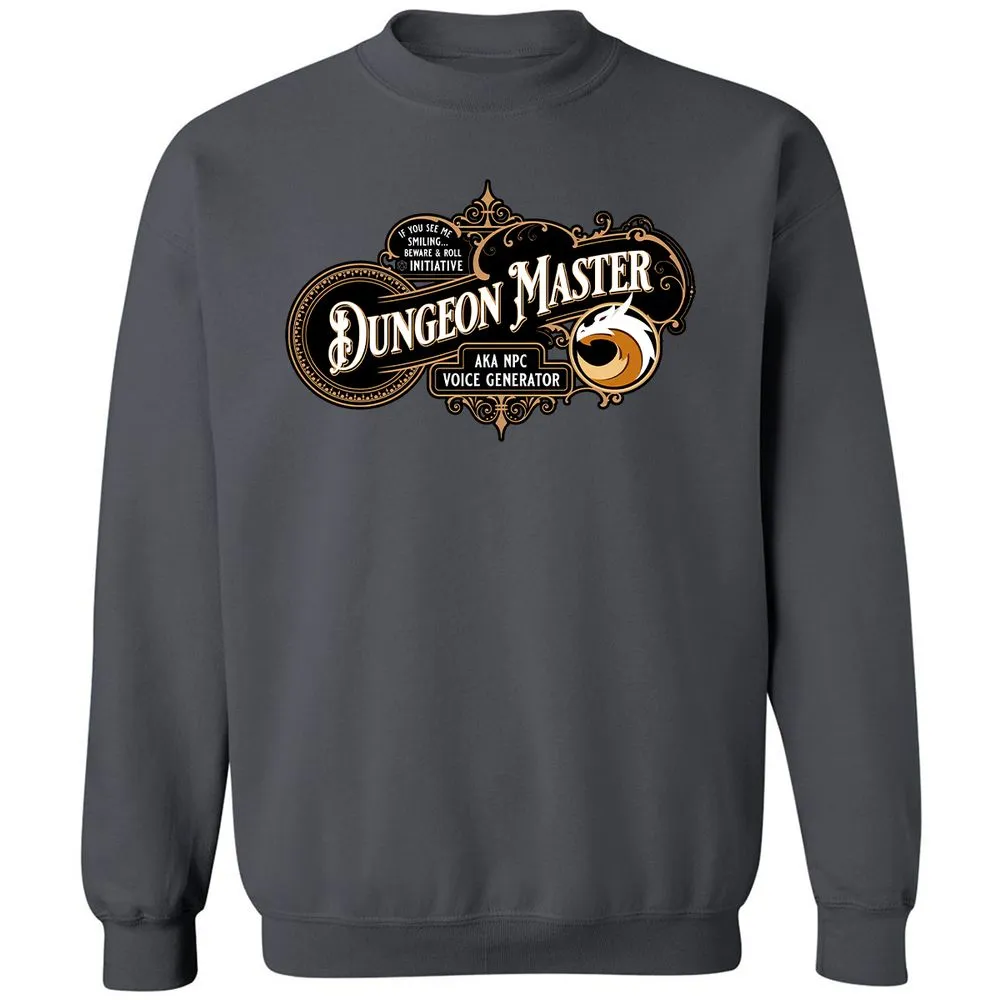 Dungeon Master Classic Unisex Sweatshirt - Charcoal - 7