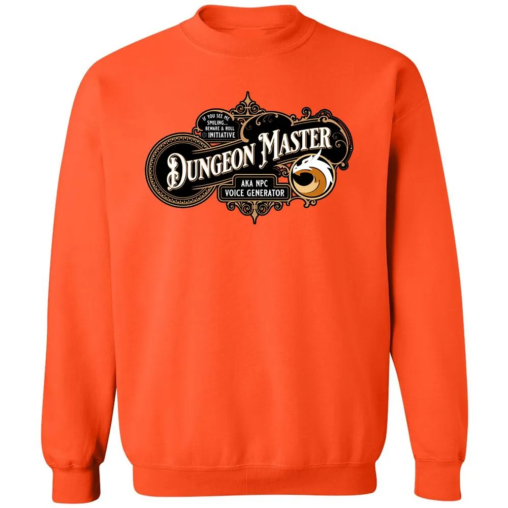 Dungeon Master Classic Unisex Sweatshirt - Orange - 10