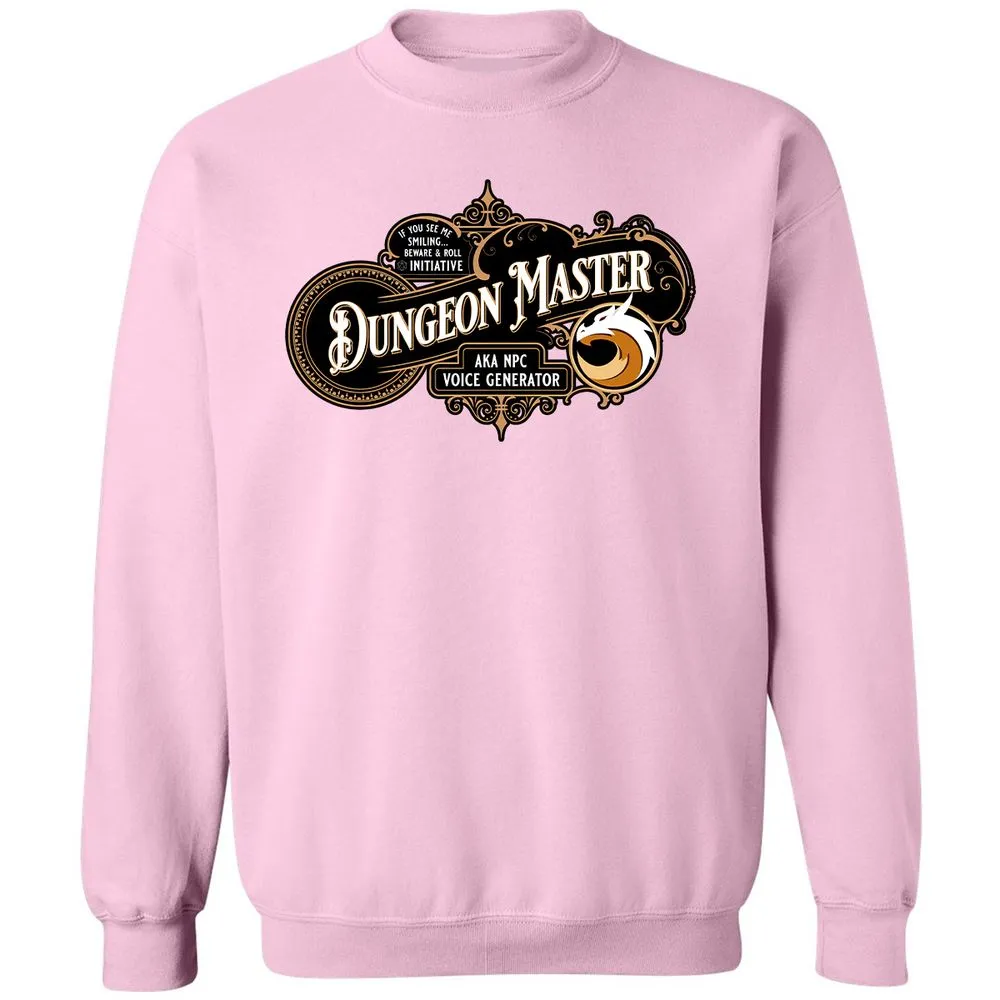 Dungeon Master Classic Unisex Sweatshirt - Light Pink - 3