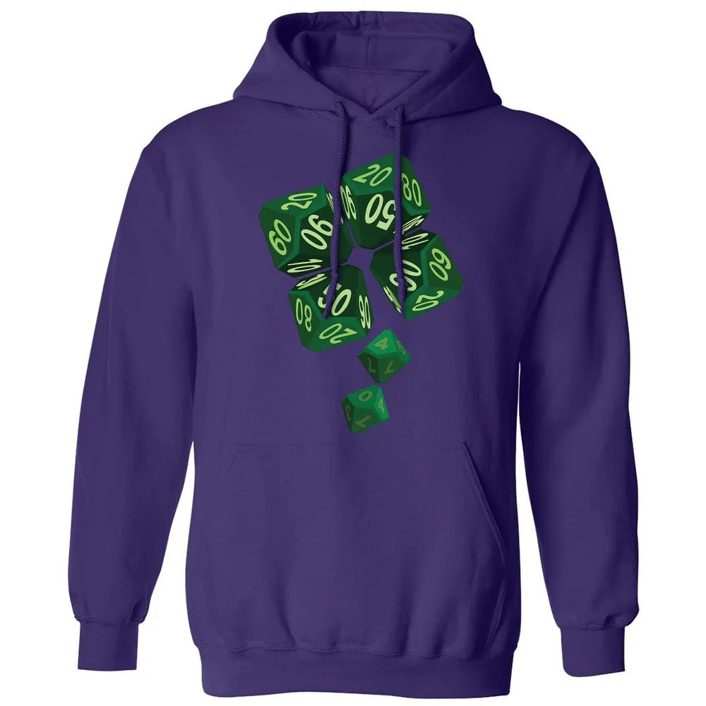 Dice Clover Classic Unisex Hoodie - Purple - 6