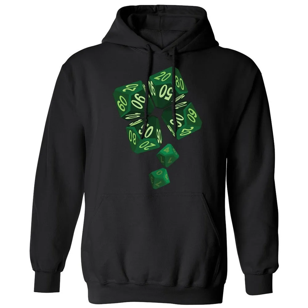 Dice Clover Classic Unisex Hoodie - Black - 11