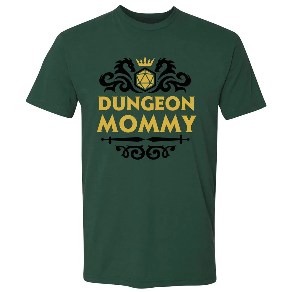 Dungeon Mommy Premium Unisex T-Shirt - Forest Green - 13