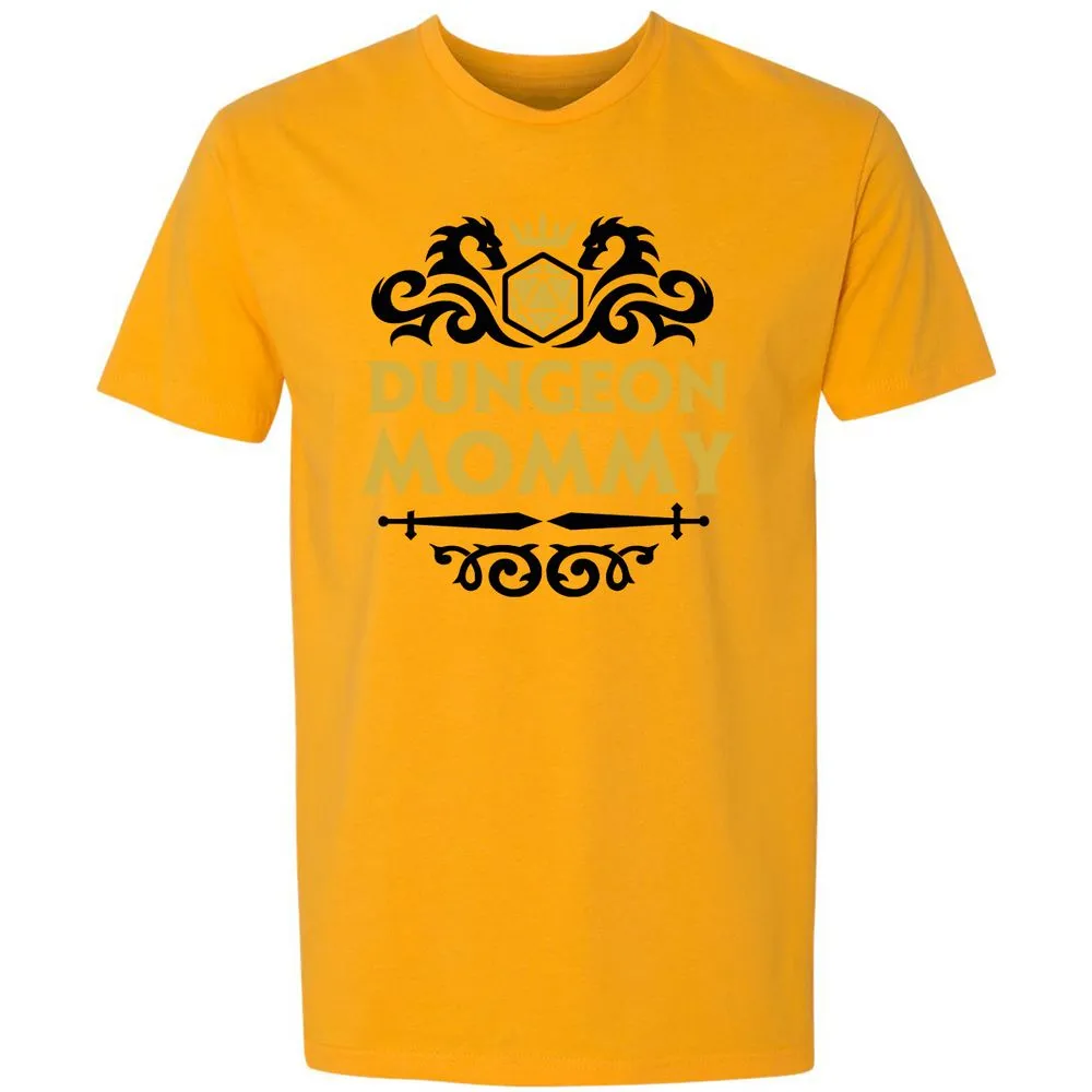 Dungeon Mommy Premium Unisex T-Shirt - Gold - 12