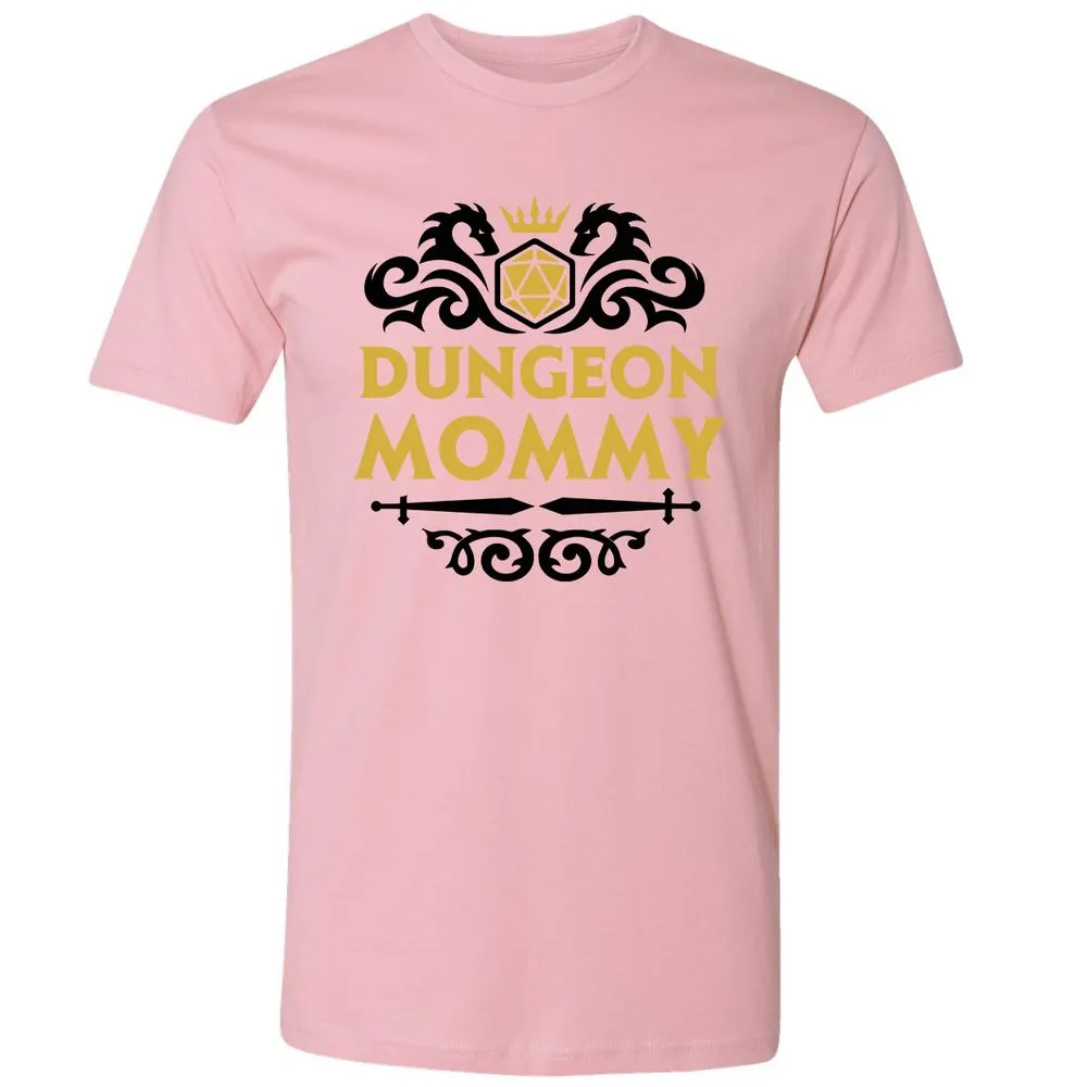 Dungeon Mommy Premium Unisex T-Shirt - Light Pink - 3